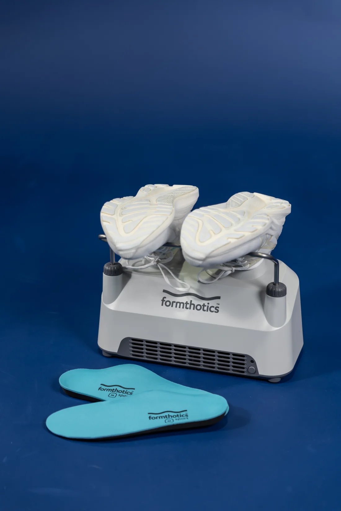 Formthotics orthotics with a V20 heating machine