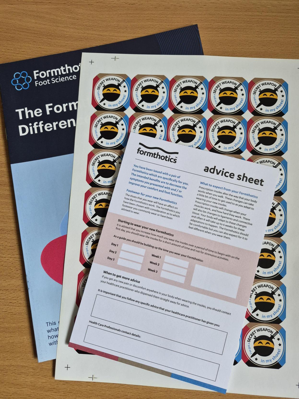 Formthotics Marketing Pack